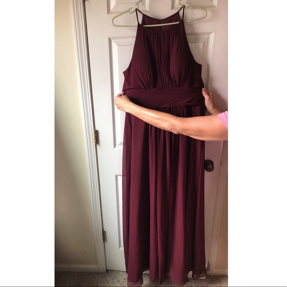 Azazie Bonnie dress! Cabernet, Size C / 10